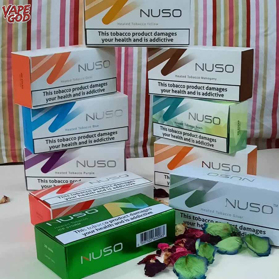 طعم های مختلف NUSO cigarette