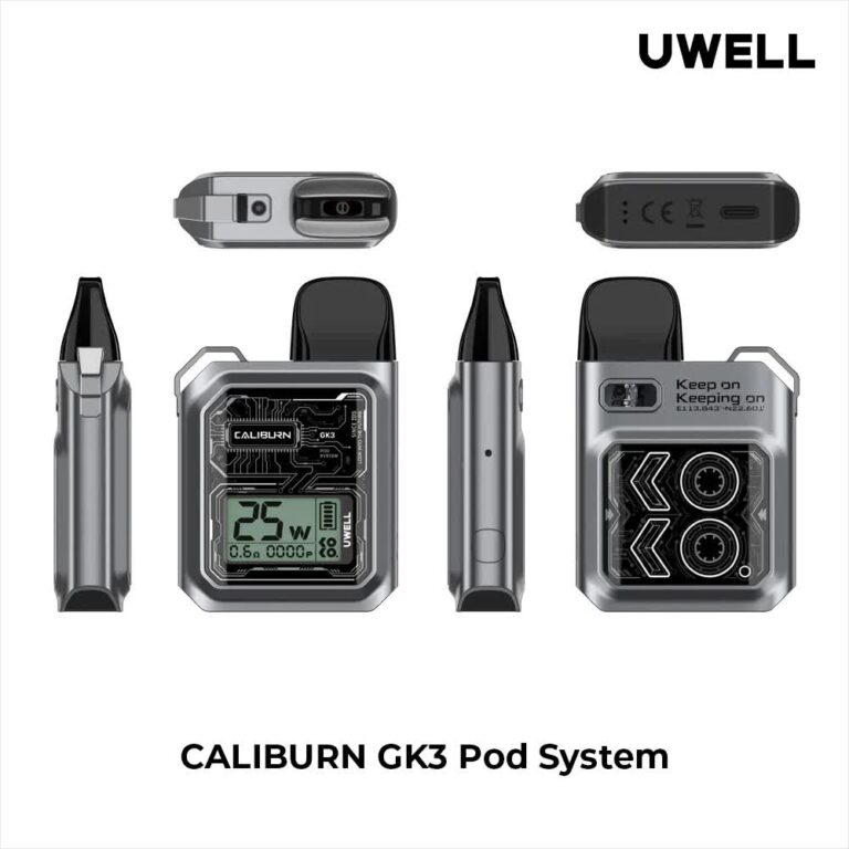 خرید پاد سیستم یوول کالیبرن جی کی 3 – Uwell Caliburn GK3
