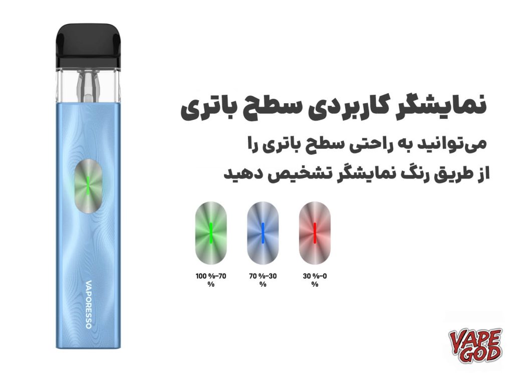 نشانگر باتری XROS 4 Mini